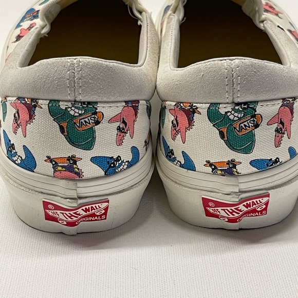 Vans X Sponge Bob square pants mens 9 NWOB sample pair‎ - Picture 7 of 9